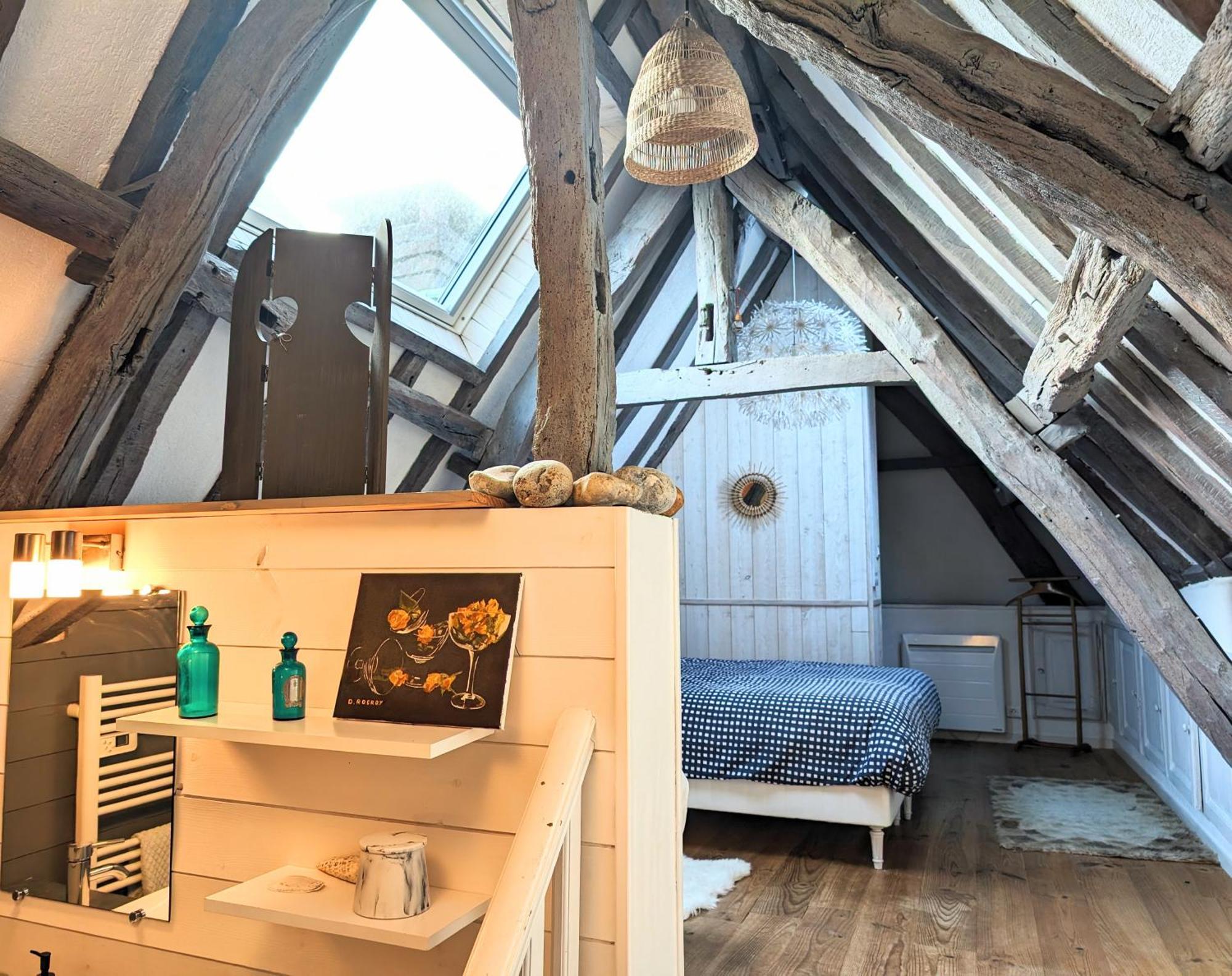 La Bi-Coque Du Courtgain, Charmante Et Atypique Saint-Valéry-sur-Somme Kültér fotó